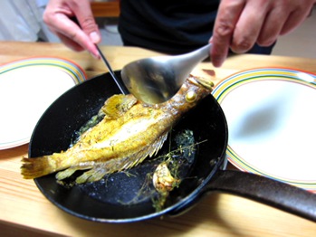 キジハタアコウロックフィッシュ料理
