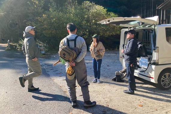 七瀬川渓流釣り場　広島サーモン (2)